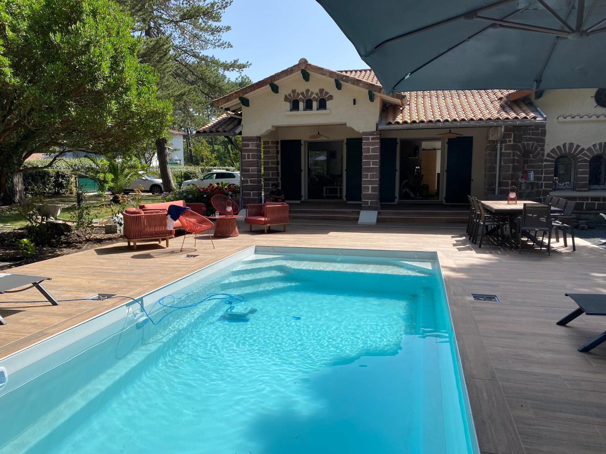 Villa De Charme Avec Piscine A 500M Des Plages Соортс-Оссегор Екстер'єр фото